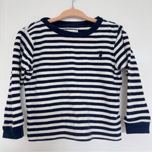 Ralph Lauren Striped Navy and White Kids Shirt long sleeve 18 months #16